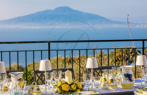 Massa Lubrense Villa | LA DIMORA DI PRIORA - Sea view Villa in Sorrento with SWIMMING POOL