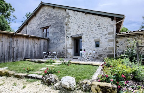 Verac House | La Grange d'Oustaud with Pool, Countryside Views, and Authentic Charm