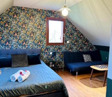 Saint-Aubin-du-Cormier House | La Lande d'Ouée - Sauna & Convivialité