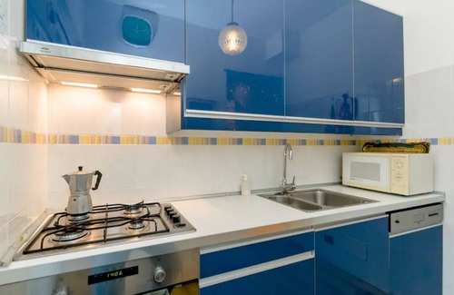 Santa Margherita Ligure Apartment | La Luna sui Tetti/central and panoramic apartment