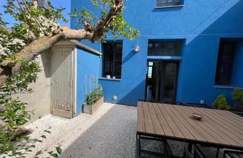 Le Treport House | La Maison Bleue, terrasses et vue panoramique mer