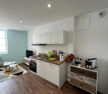 Pont-du-Chateau Apartment | La maison castelpontine studio 2