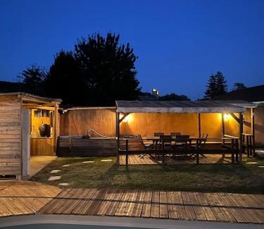 Crest Villa | La maison de Claude avec terrasse et piscine