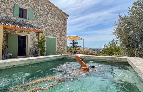 Salles-sous-Bois House | la maison de Joséphine, vue ventoux, piscine