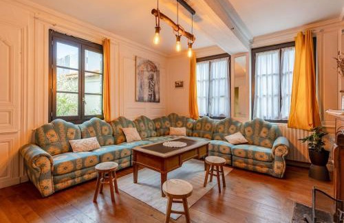 Pont-Audemer Villa | La Maison des Carmes - Patio couvert - Hypercentre