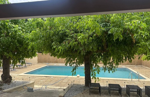 Casteljaloux House | La Maison des Pins - climatisée avec piscine