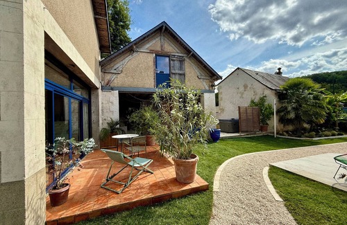 Poce-sur-Cisse House | La Maison sous les Arbres: duplex, garden & spa ⎮ Touraine & Amboise