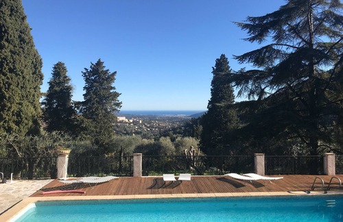 Grasse Apartment | La Marjolaine - Beautiful 3 rooms with terrace facing South