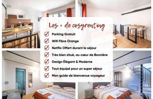 Bonnieres-sur-Seine Apartment | LA MURAILLE DE CHINE - Self Checkin Automatique - Netflix - 15 Min de Giverny