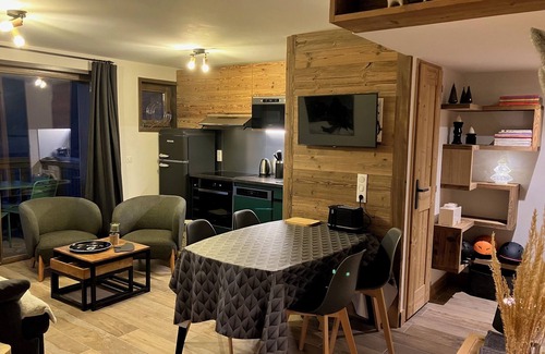 Montalbert Apartment | 🎄La Plagne Montalbert - lovely 3-room apartment for 6 people
