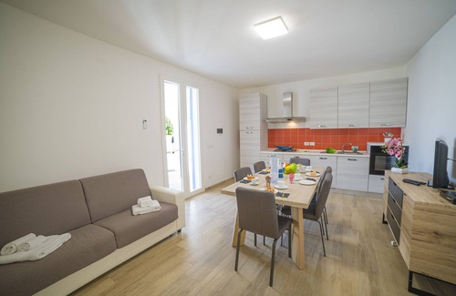 Marina di Pescoluse Apartment | La Primula Apartment 3 Sea View, Salve, Italy