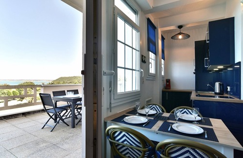 Saint-Cast-le-Guildo Apartment | La Terrasse de Pen-Guen - Vue Mer
