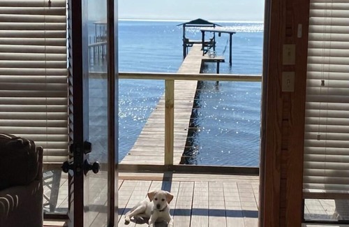 Fairhope Cabin | Labor Day Weekend Open! Sandy Beach, gorgeous sunsets, great front porch view!