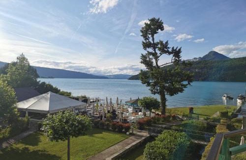 Duingt Apartment | Lac Annecy plage privée, Duplex Baie des voiles