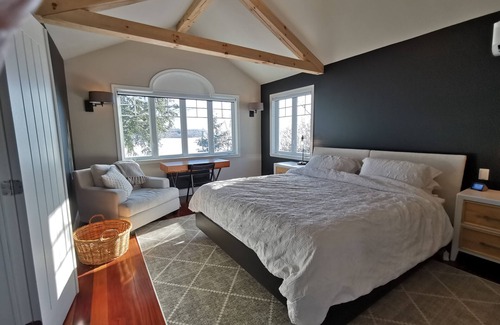 Waterloo Ski Chalet | Lac Waterloo Maison Spa, 15min to Bromont