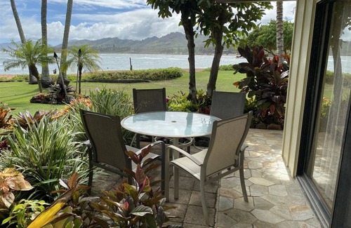 Wailua Condo | Lae Nani 311 Ground Floor Ocean Front Condo Located only Steps to the Beach