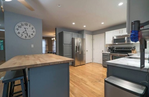 East Stroudsburg House | Lake Adjacent Home w/Hot Tub, Game Room, Boats, Fenced Yard