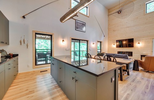 Monticello House | Lake & Boat Launch Access: Modern Monticello Home