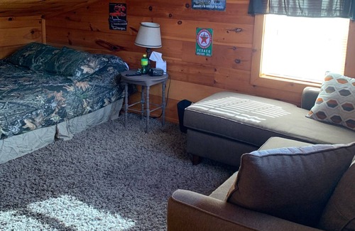 Sharps Chapel House | Lake Front Cabin in Private Cove with Covered Dock