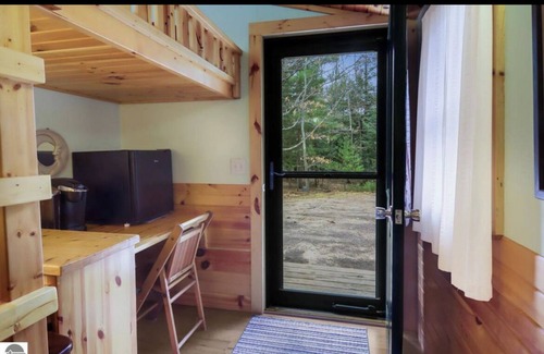 Traverse City Cabin | Lake front Cabin & Bunkhouse + Private Hot Tub