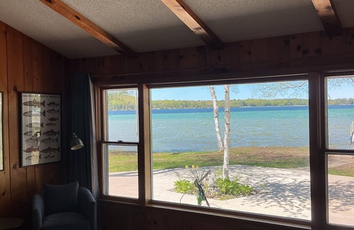 Lake Leelanau Cottage | Lake front cottage on N. Lake Leelanau NEWLY available and near Leland, dunes