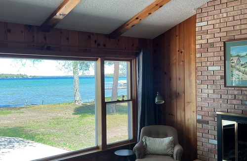 Lake Leelanau Cottage | Lake front cottage on N. Lake Leelanau NEWLY available and near Leland, dunes