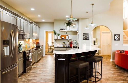 Carl Junction House | Lake Front, Heated Pool Year-Round