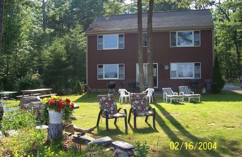 Damariscotta House | Lake front home with sandy beach and spectacular views