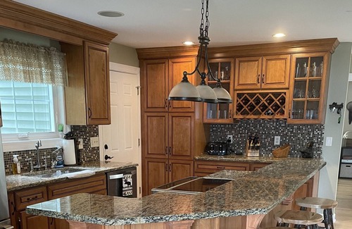 Broadalbin House | Lake Front Home with 100ft of direct beach access