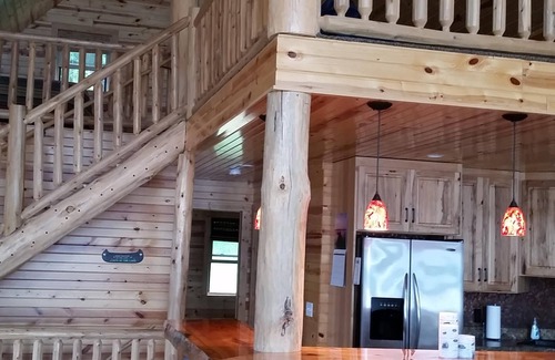 Arbor Vitae Cabin | Lake Front Log Cabin With Beautiful Views