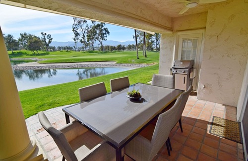 Palm Desert Condo | Lake Front On The Golf Course ! No taxes for stay of 28 nights or longer.