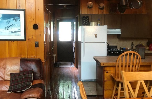 Conway Ski Chalet | LAKE FRONT Rustic Ski Chalet with Private Beach