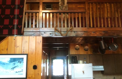 Conway Ski Chalet | LAKE FRONT Rustic Ski Chalet with Private Beach