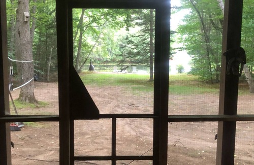 Conway Ski Chalet | LAKE FRONT Rustic Ski Chalet with Private Beach