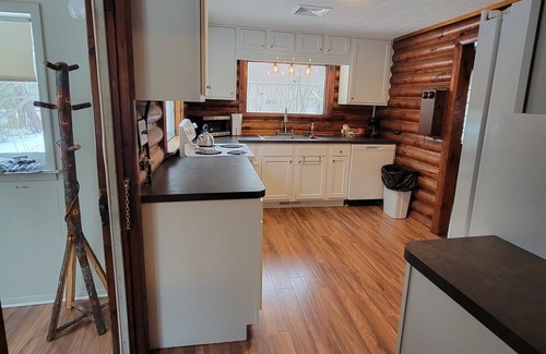 St Ignace House | Lake Huron Beachfront Home~Mackinac Island Views!