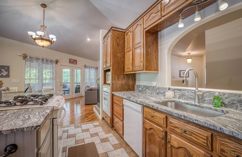 Nebo House | Lake James Retreat: Large Private Lakefront Home