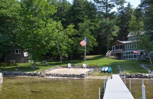 Moultonborough House | Lake Kanasatka Home and Guest House Sleeping 14 Beach Dock