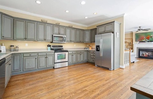 Saxony Forest House | Lake Keowee Waterfront Retreat with Private Dock Nestled in a Deep Water Cove