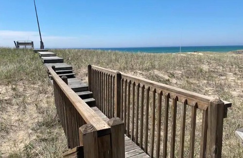 Shelby House | Lake Michigan beachfront - fantastic view of Lake Michigan - short walk to beach