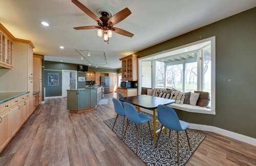Racine House | Lake Michigan Vacation Rental w/Private Beach!