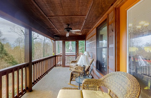 Hiawassee House | Lake & Mountain-View Hideaway w/Fireplace, AC, WiFi & 4 TVs - Dogs Welcome