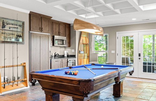 Gravois Mills House | Lake of the Ozarks Luxury Waterfront Home: 5 BR with Private Dock and Open Slip