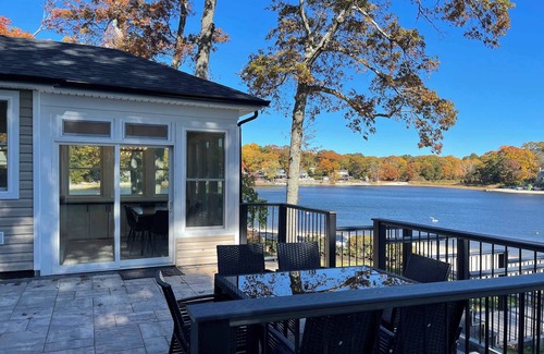 Ridge House | Lake Panamoka Bliss 3BR High End Home, Lakeside