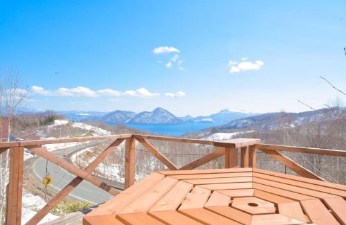 Toya Cabin | LAKE TOYA Great view log cabin