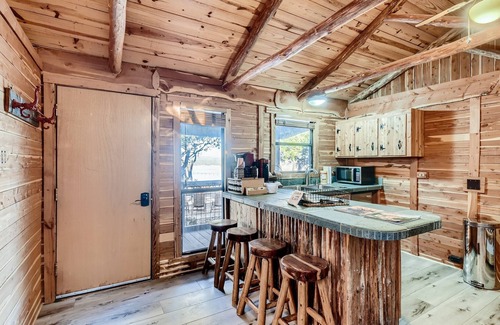 Spicewood Cabin | Lake Travis Lake front & access 3 Private Cabins, Spa, Minutes fm Krause Springs