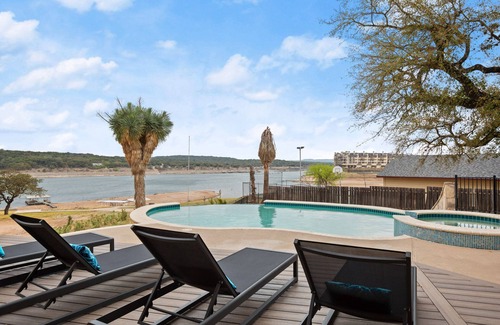 Highland Lake Estates House | Lake Travis Villa w/Hot Tub, Pool & Game Room