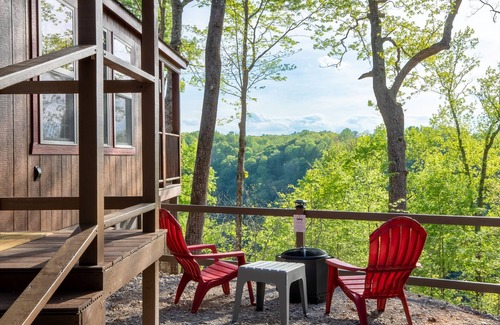 White County Cabin | Lake View Adventure Cabin at Bear Bluff Retreat