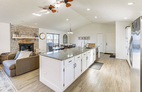 Whitehall House | Lake View & Deck: Group Getaway in Whitehall!