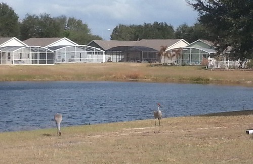 Clear Creek Villa | Lake view Home/Private Pool/Free WiFi near Disney World