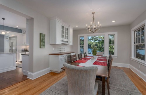 West Alton House | Lake Winnipesauke compound sleeps 22 in 13 bedrooms stunning sunset views